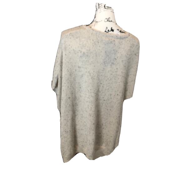 New Anna and‎ Ava Cream And Black Sweater Coverup Wrap One Size - Picture 5 of 7